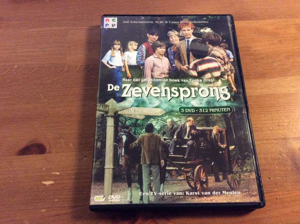 De zevensprong 3-dvd box. de complete mini-serie 1982, Avontuur, Gebruikt, Alle leeftijden, Tv-serie