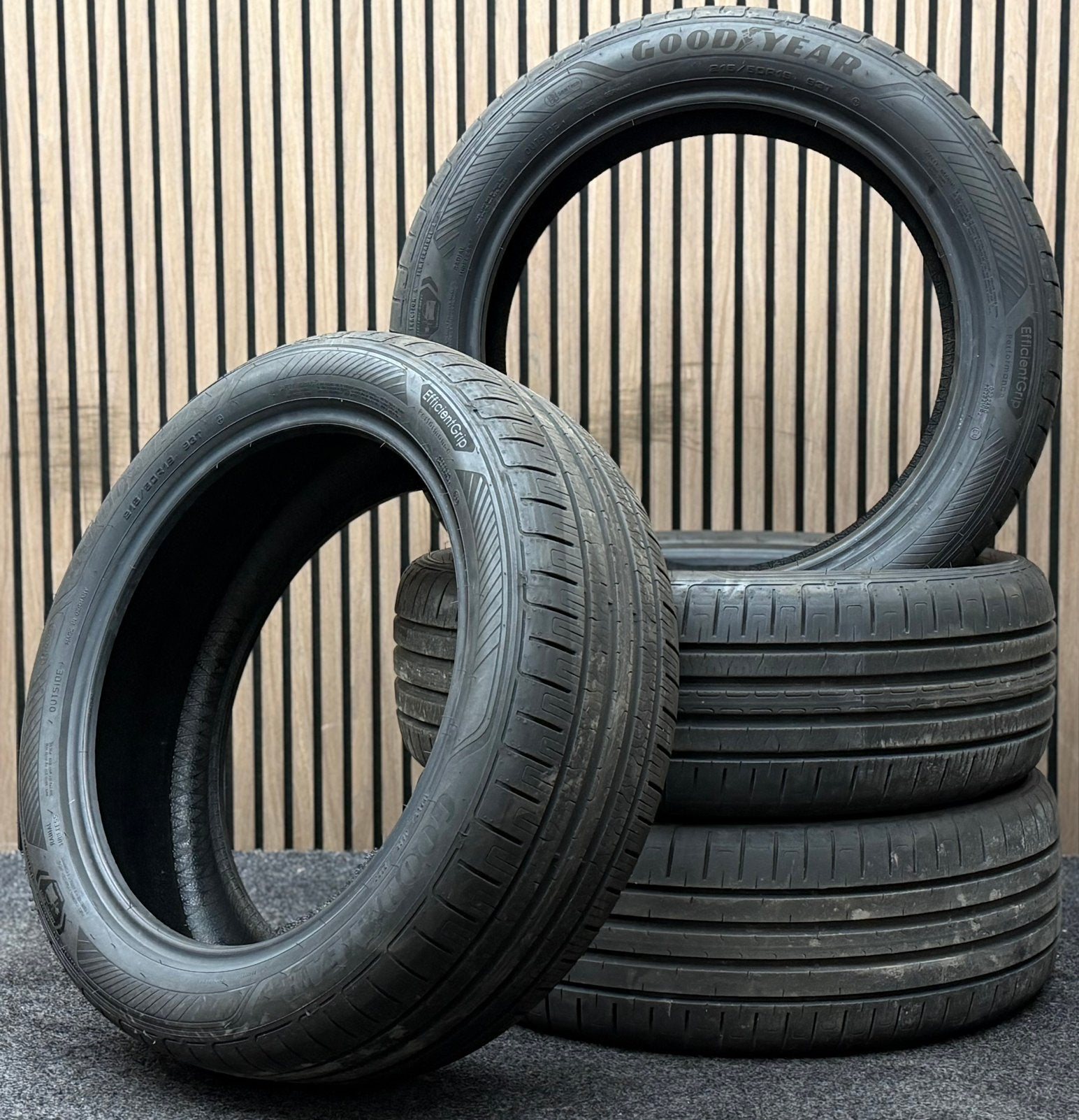 ZGAN! 4X 215/50/19 Goodyear EfficientGrip 2123 Zomerbanden, Auto-onderdelen, Banden en Velgen, 215 mm, ., ., Band(en)