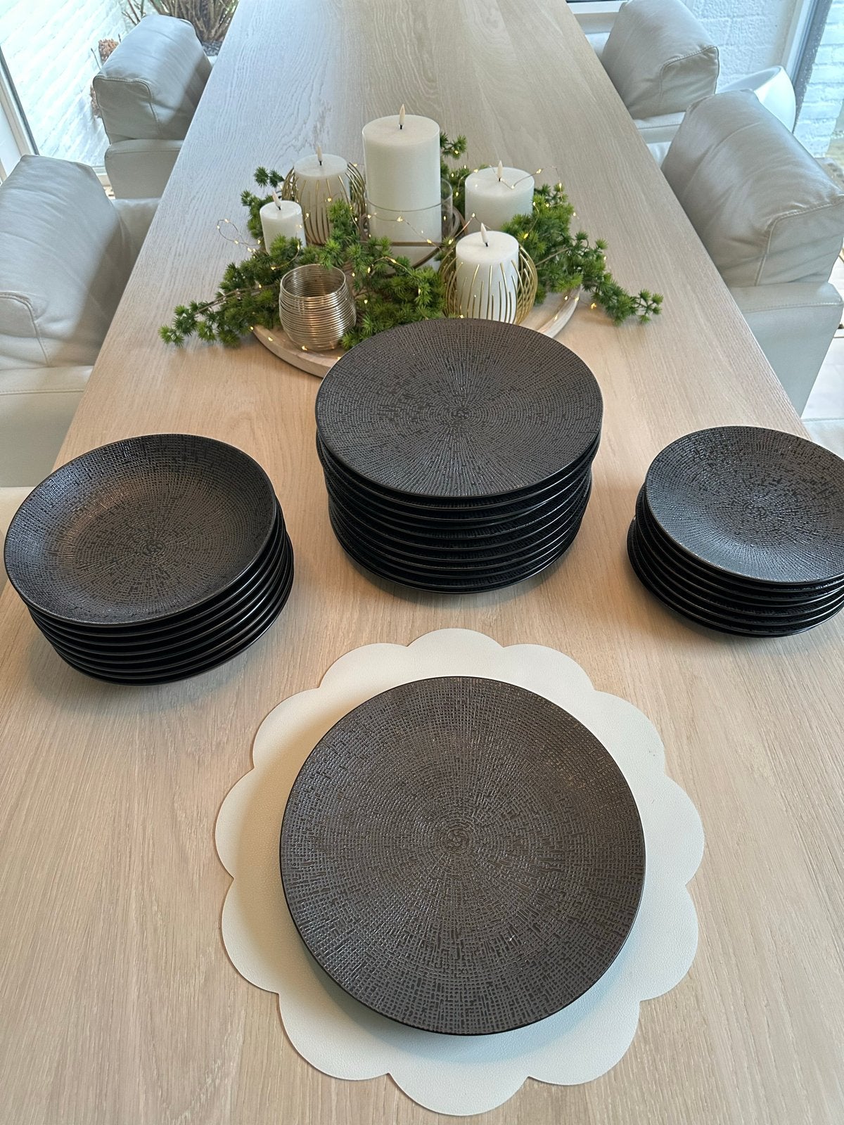 Palmer Cubical Servies Borden - Modern Design, Ophalen, Overige merken, Keramiek, Zo goed als nieuw