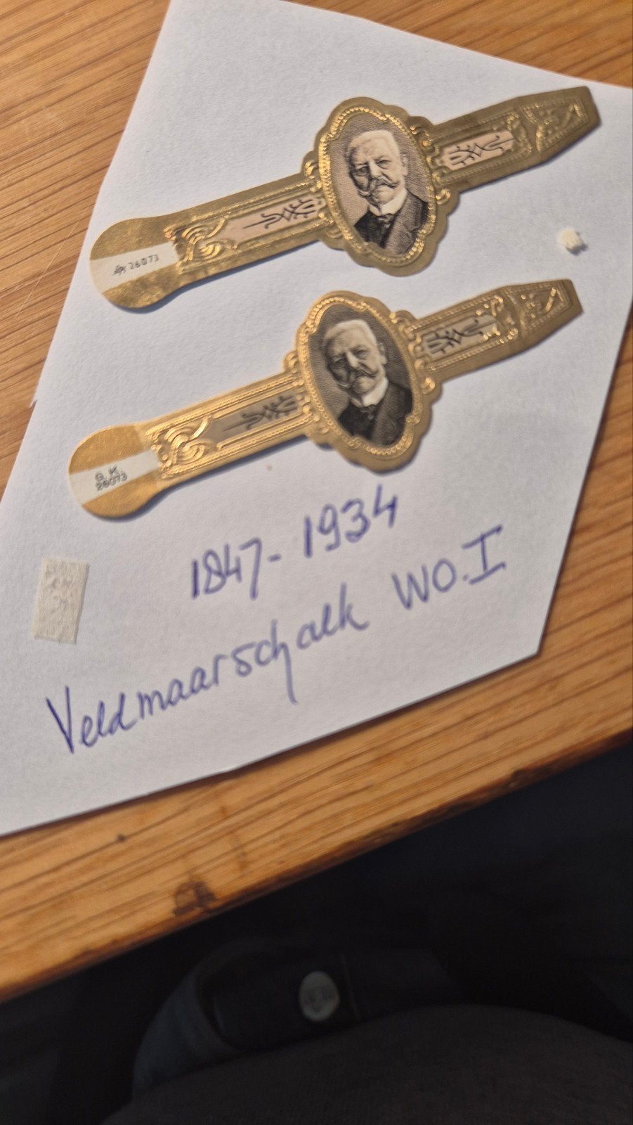 Sigarenbanden GK 26073, Ophalen, Zo goed als nieuw, Sigarenbandjes