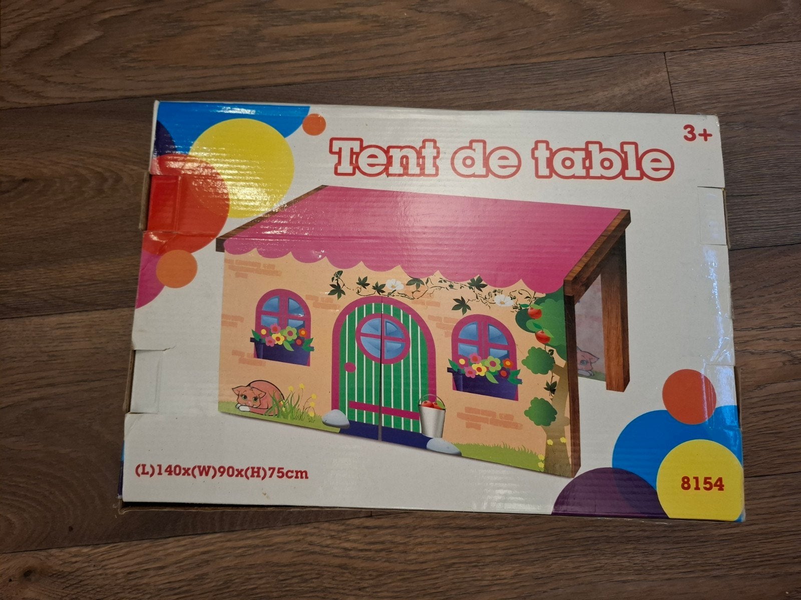 Tafeltent, Ophalen, Zo goed als nieuw, Ontdekken