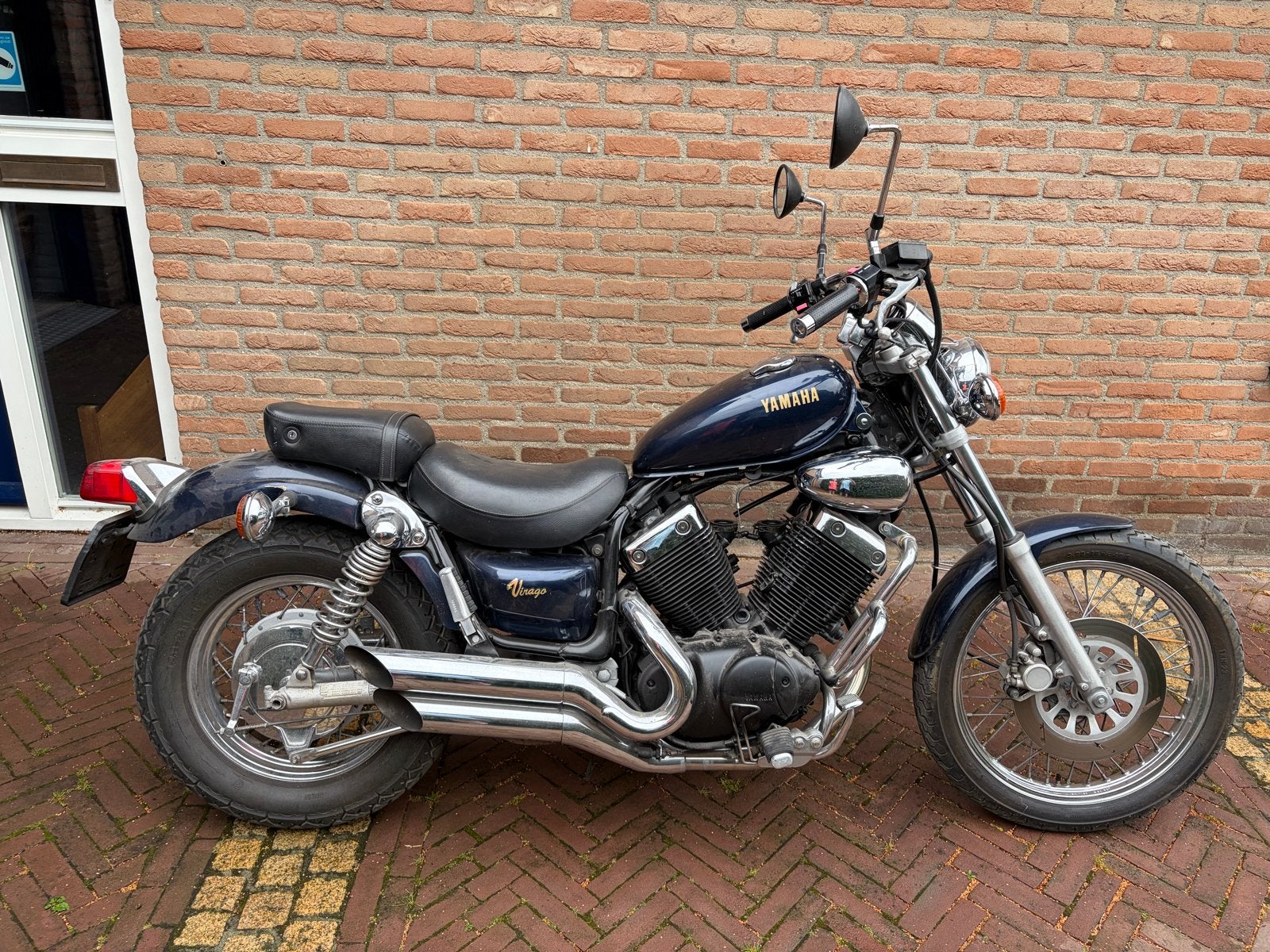 Yamaha Virago 535 Chopper - Klassieke cruiser, Motoren, Motoren | Yamaha, Cardan-aandrijving, 2 cilinders, Chopper, Gebruikt