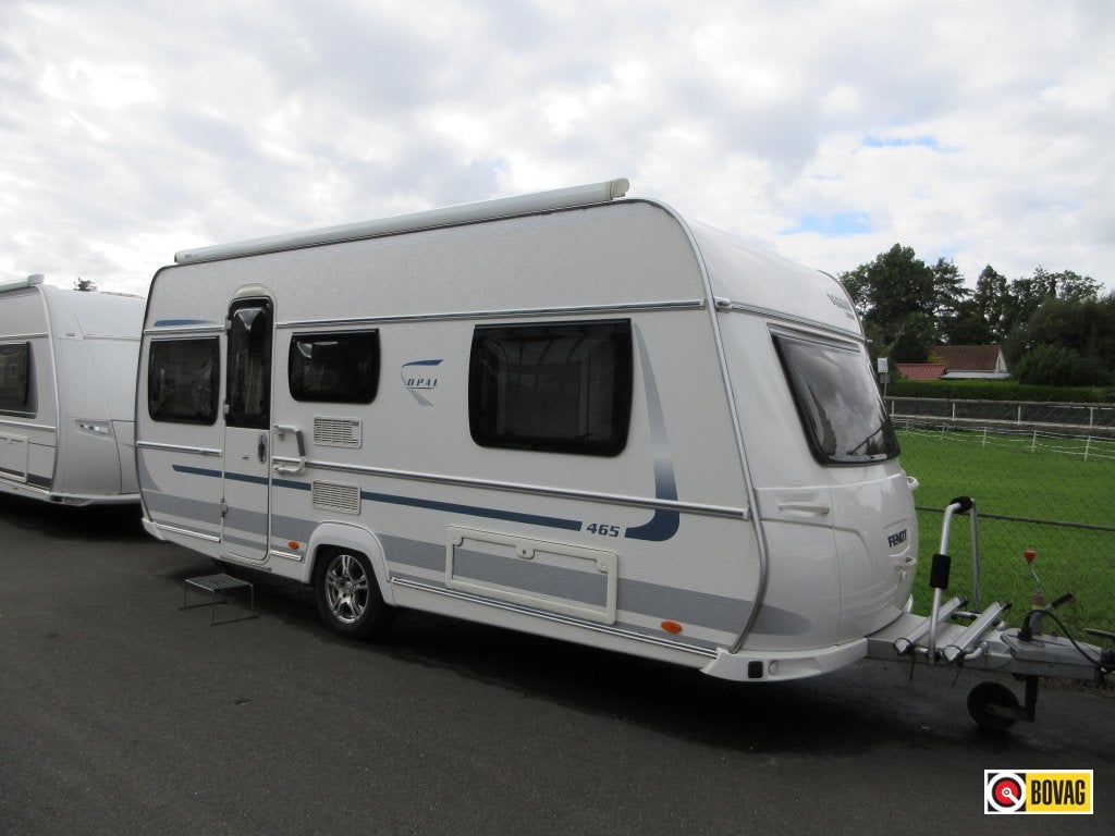 Fendt Opal 465 TG, Caravans en Kamperen, Overige typen, Rondzit, Schokbreker, Tot en met 4