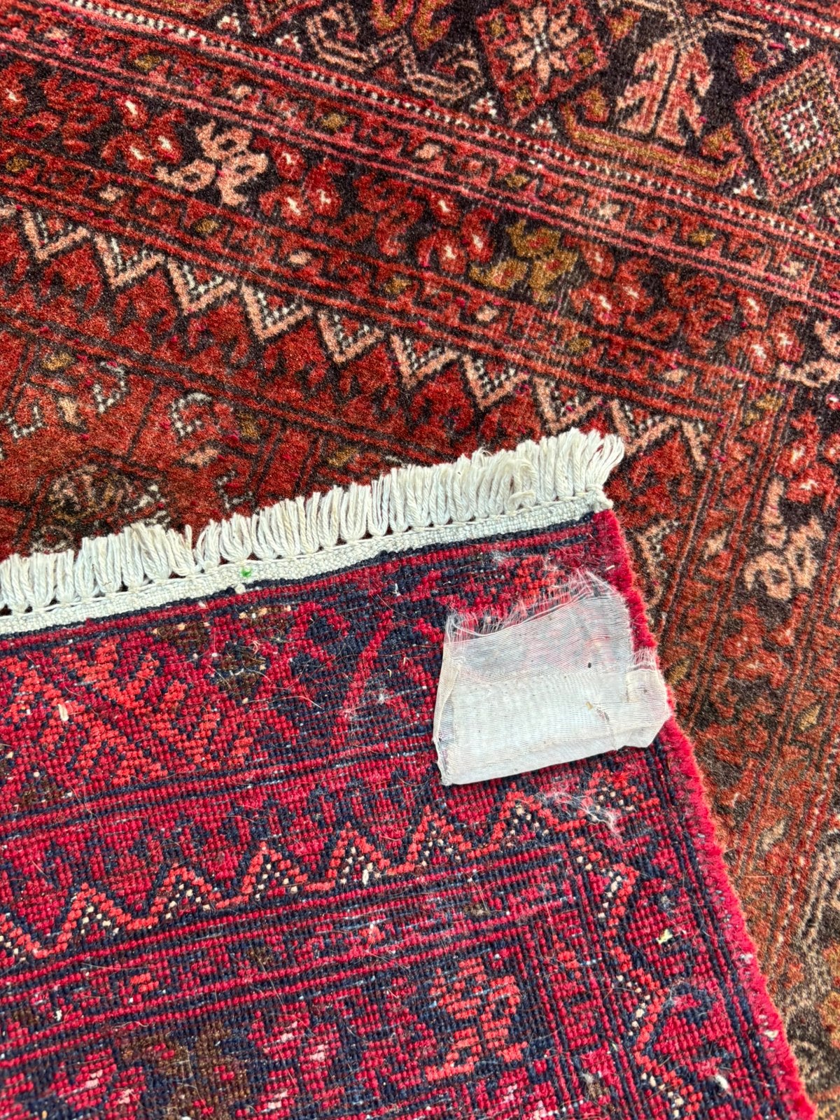 Vloerkleed 120 x80 cm  oudje nu voor 35 euro., 100 tot 150 cm, Zo goed als nieuw, Rechthoekig, Rood