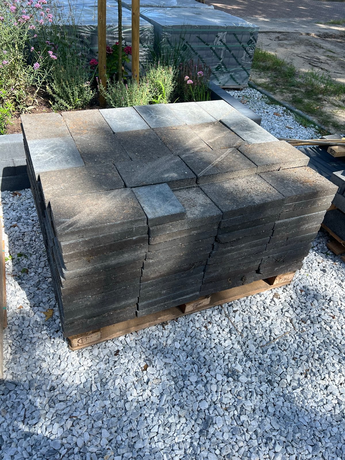 Gebruikte tegels 30x20x4 cm 258 stuks, Ophalen, Overige materialen, Gebruikt, 20 tot 40 cm