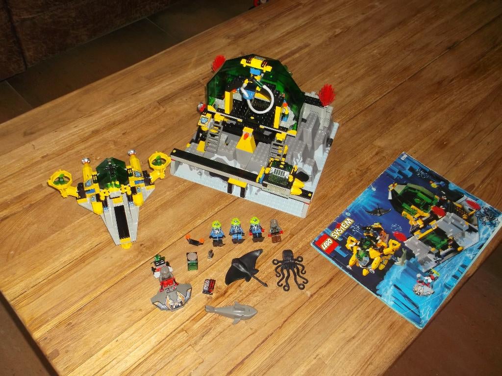 Rare legoset 6199 Hydro Crystalization Station, Gebruikt, Lego, Ophalen of Verzenden, Compleet