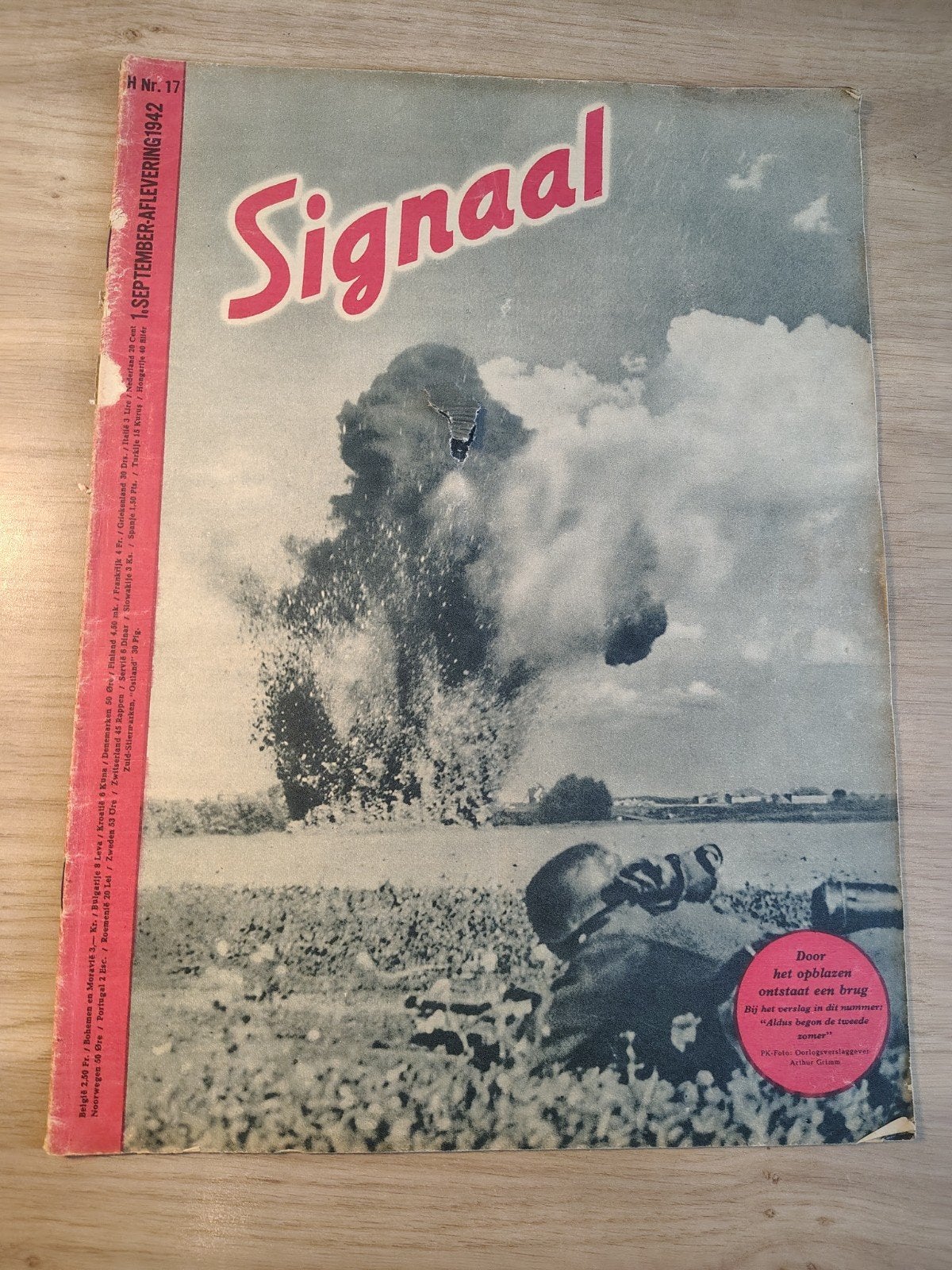 Signaal Nederlands 1942 Nr. 17, Ophalen of Verzenden, Nederland, Boek of Tijdschrift