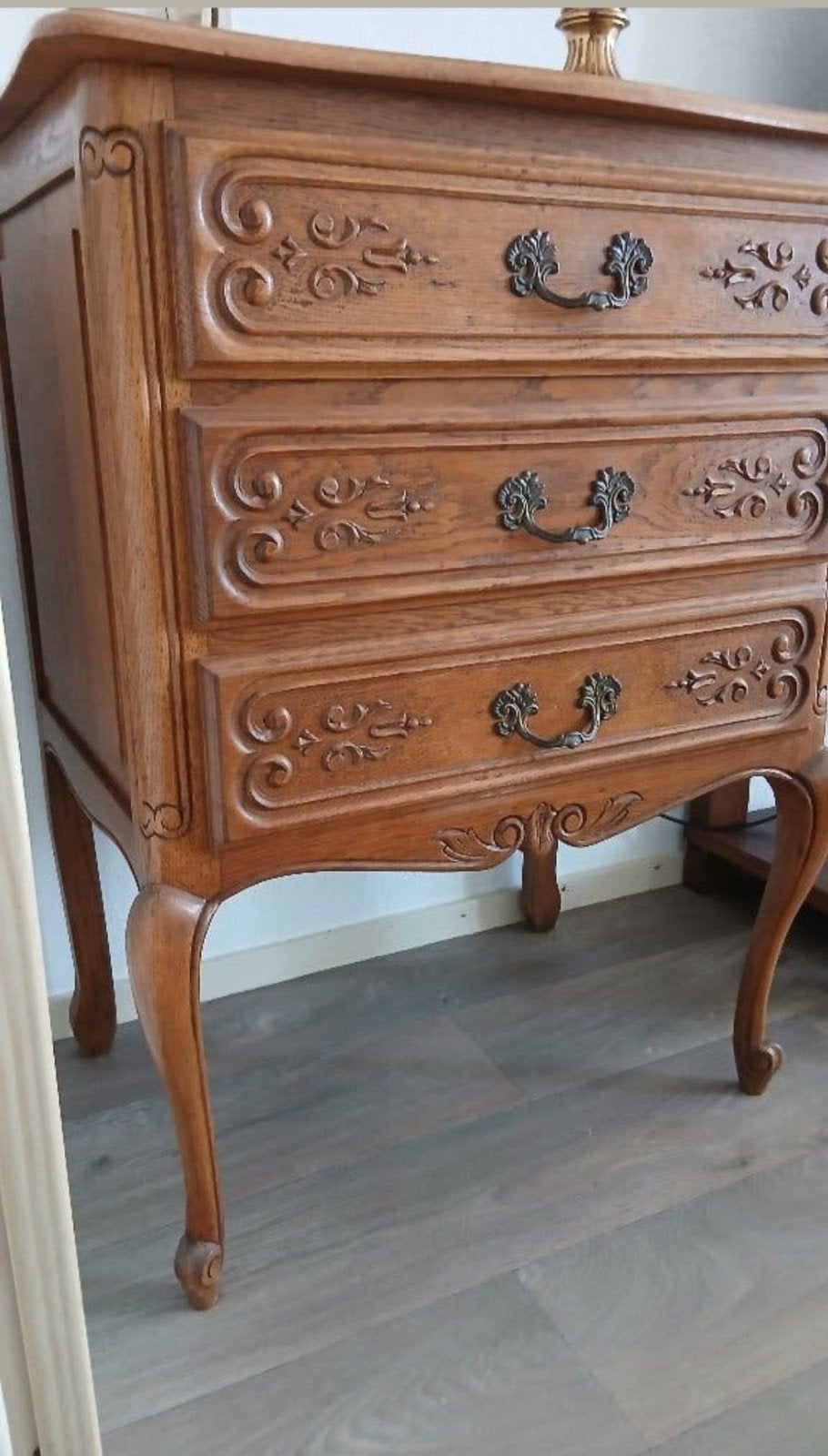 eiken commode, ladekast, Ophalen