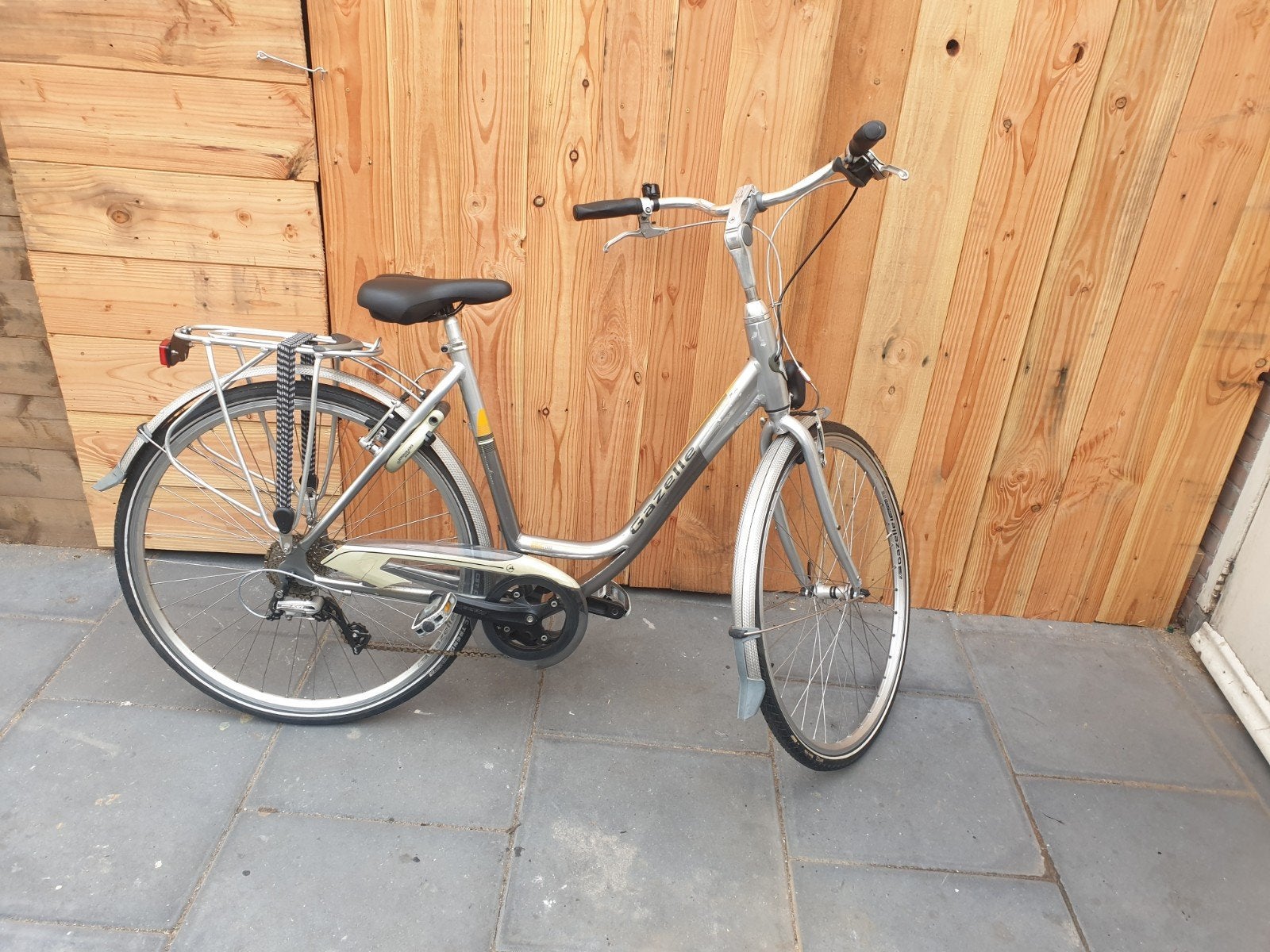 Gazelle damesfiets 53cm met 8 versnellingen inc 1 maand gara, Fietsen en Brommers, Ophalen, Velgrem, Versnellingen, Gazelle