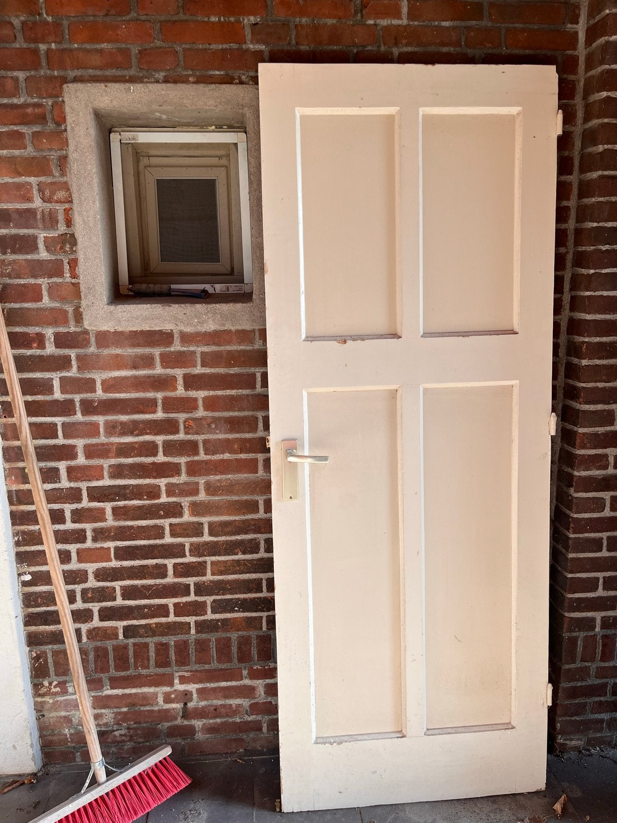 2 Authentieke binnendeuren en een massieve deur met glas, Ophalen, Gebruikt, 80 tot 100 cm, Binnendeur