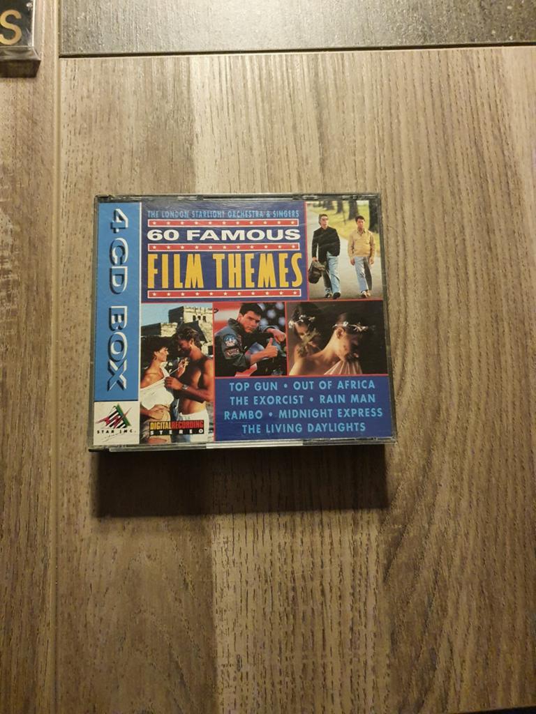 Cd 60 famous film themes, Ophalen of Verzenden, Zo goed als nieuw