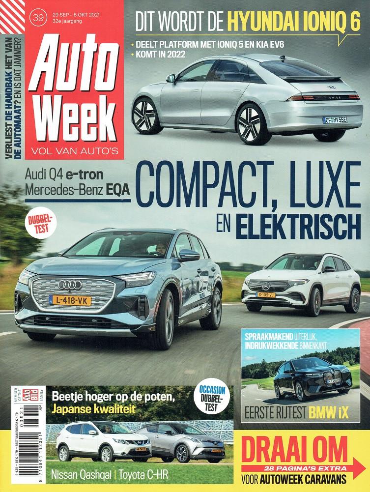 Autoweek 2021 nr. 39 (o.a. Audi Q4 e-Tron & Mercedes EQA), Verzenden, Gelezen, Algemeen