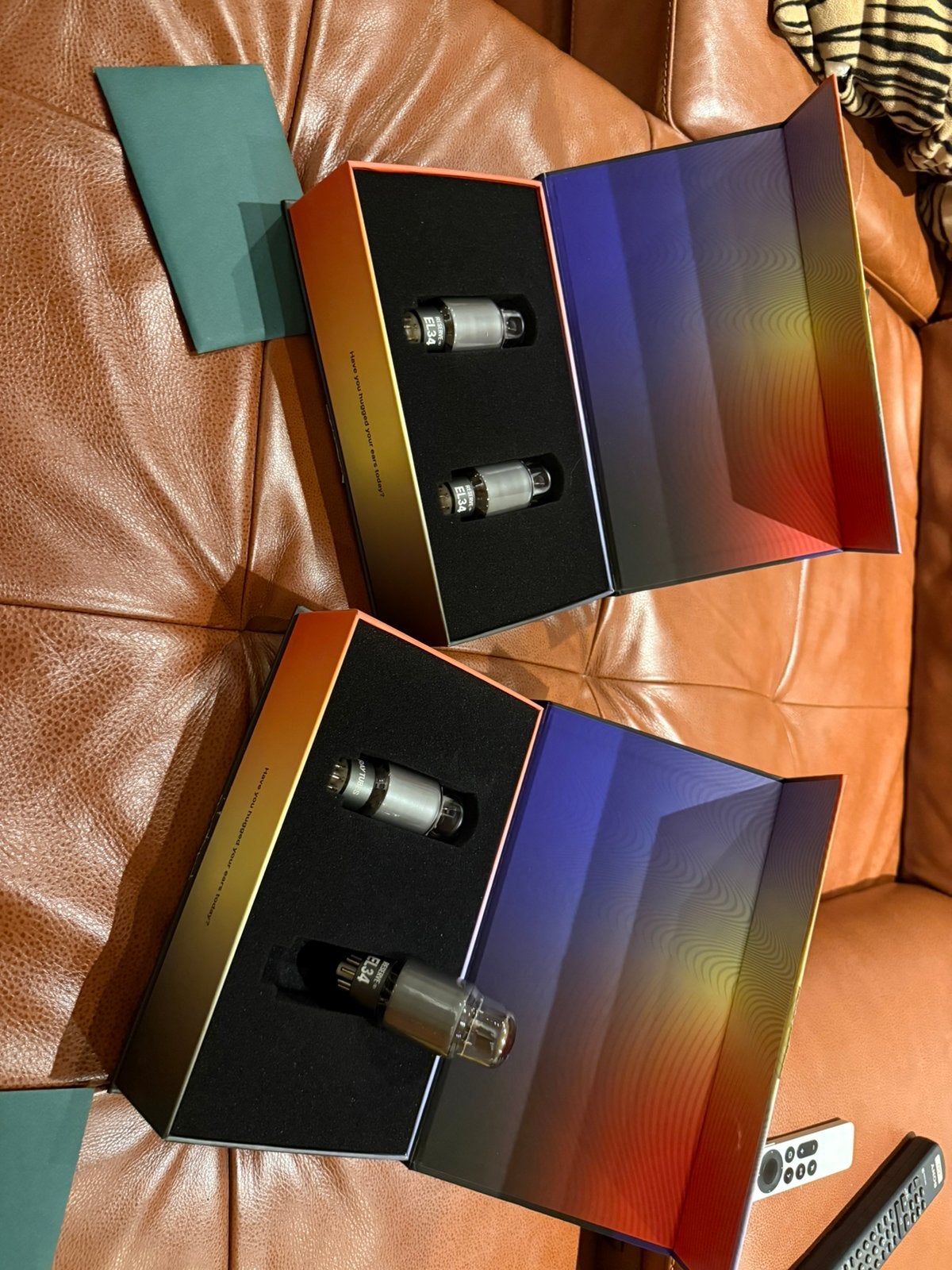 Quad Ray Tubes EL34 RESERVE, Ophalen of Verzenden, Buis of Buizen