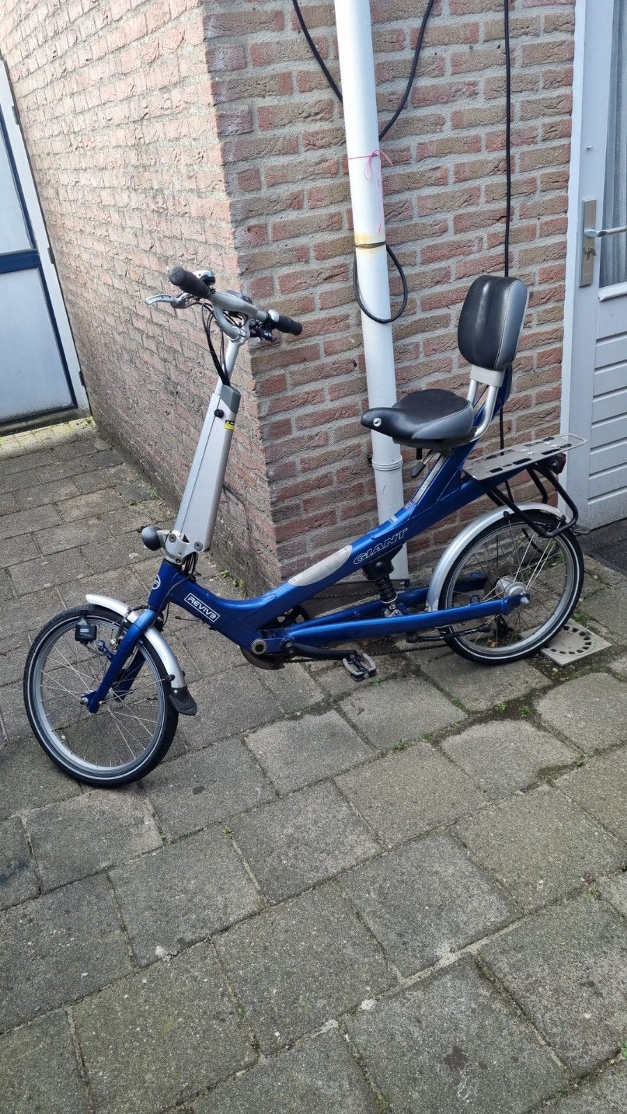 Giant Revive Ligfiets - Comfortabel en Uniek, Ophalen, Gebruikt, Velgrem, Giant