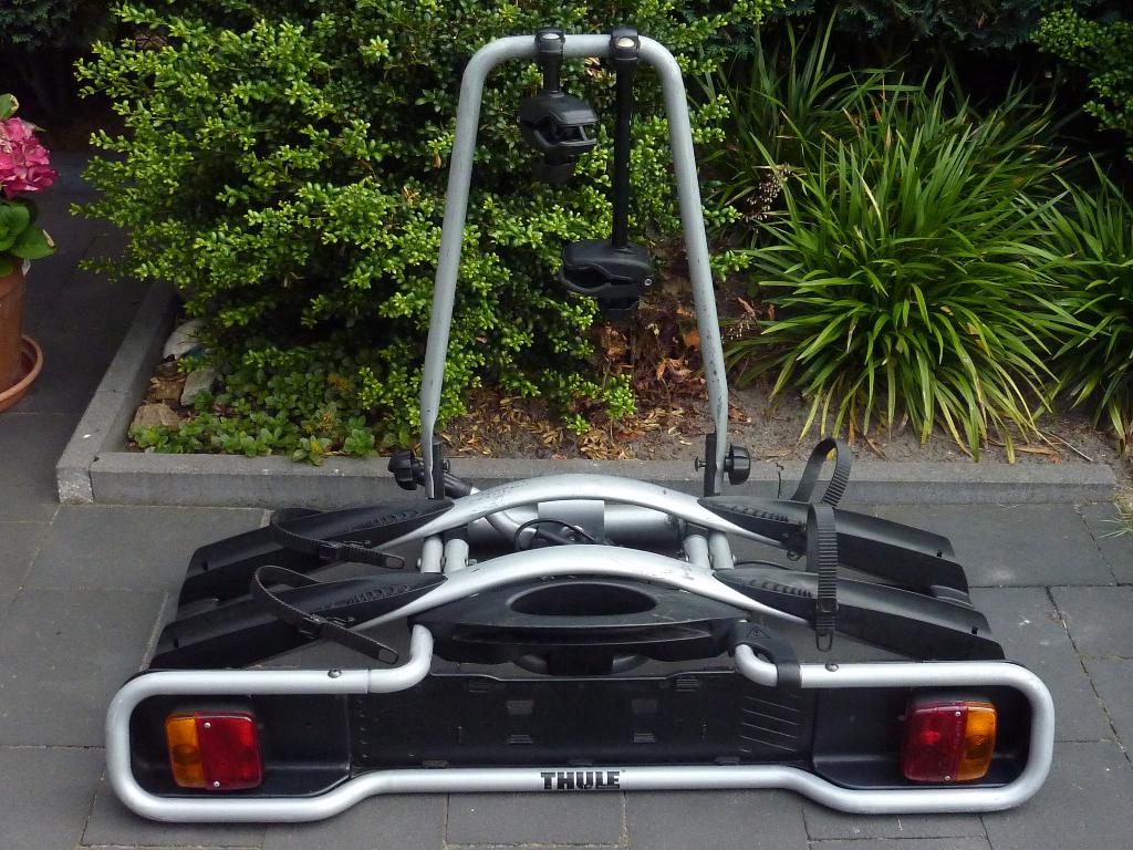 Fietsendrager Thule 945 voor 2 fietsen, Ophalen, 2 fietsen, Gebruikt, Trekhaakdrager