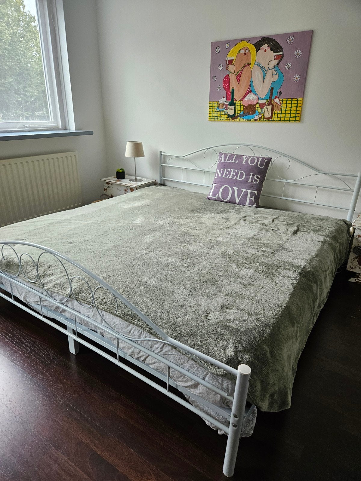 Tweepersoonsbed 200180, Huis en Inrichting, Gebruikt, Tweepersoons, Ophalen of Verzenden, 180 cm
