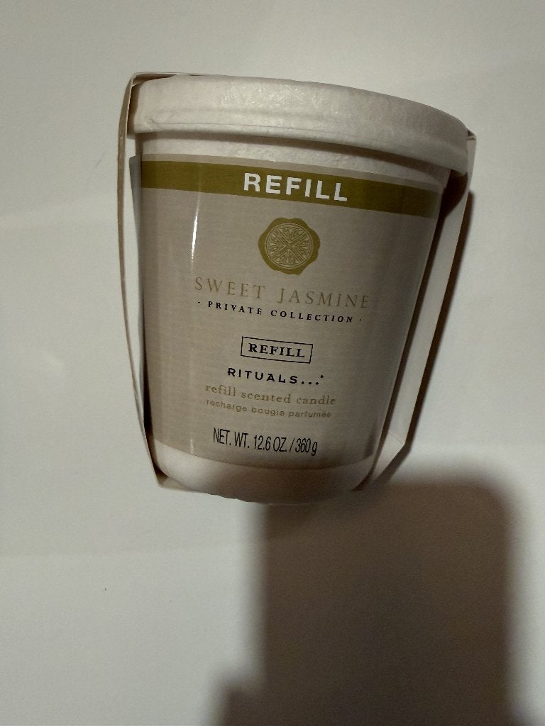 Rituals refill kaars sweet jasmine, Ophalen of Verzenden, Nieuw, Kaars, Rituals