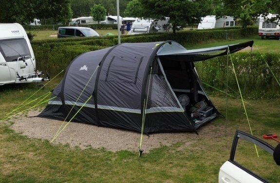 Obelink Summer 4 Easy Air opblaasbare tunneltent, Ophalen, Zo goed als nieuw, Tot en met 4