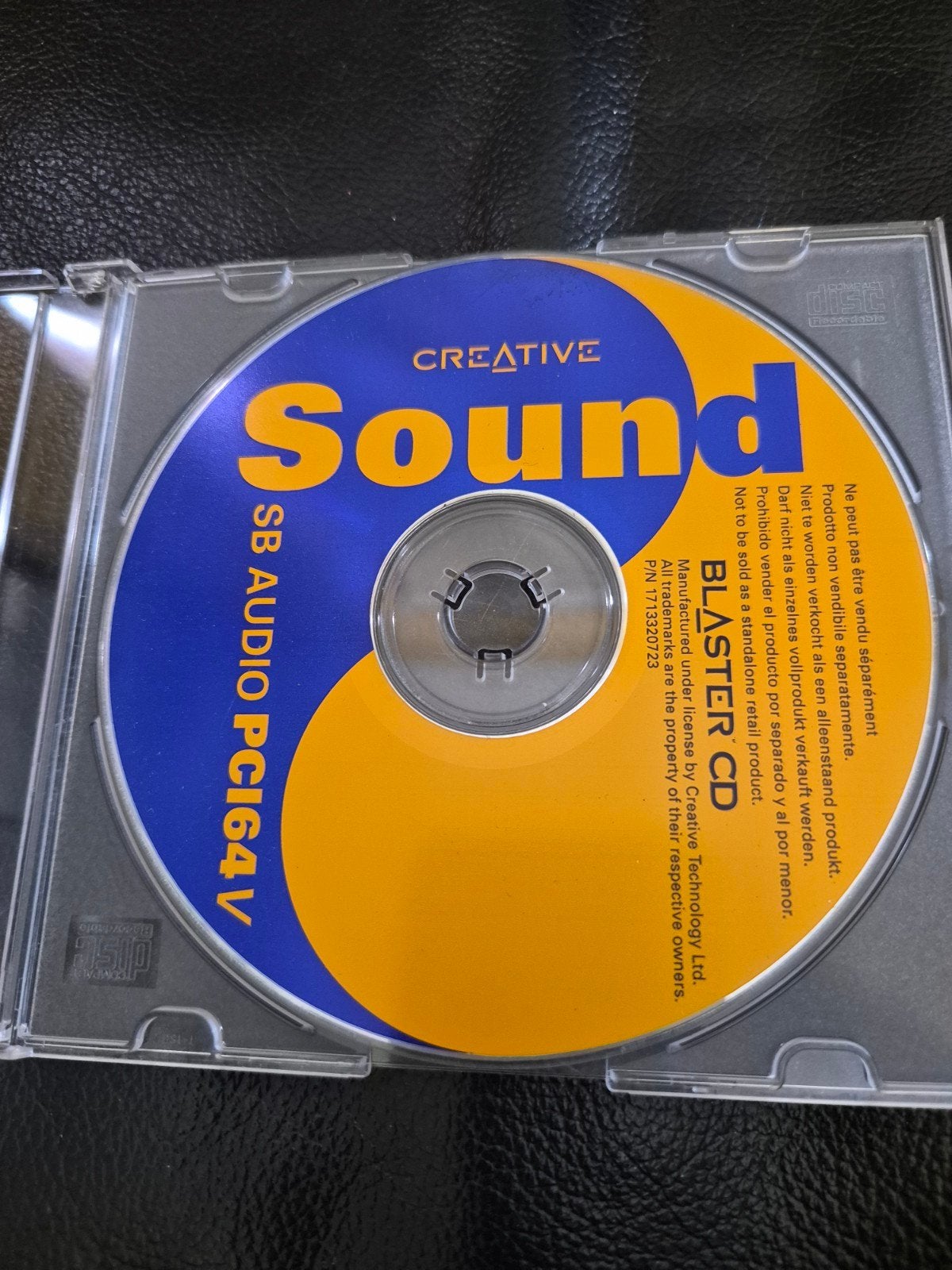 Creative Sound Blaster CD SB Audio PCI64V Driver CD, Computers en Software, Geluidskaarten, Ophalen of Verzenden, Gebruikt, Intern