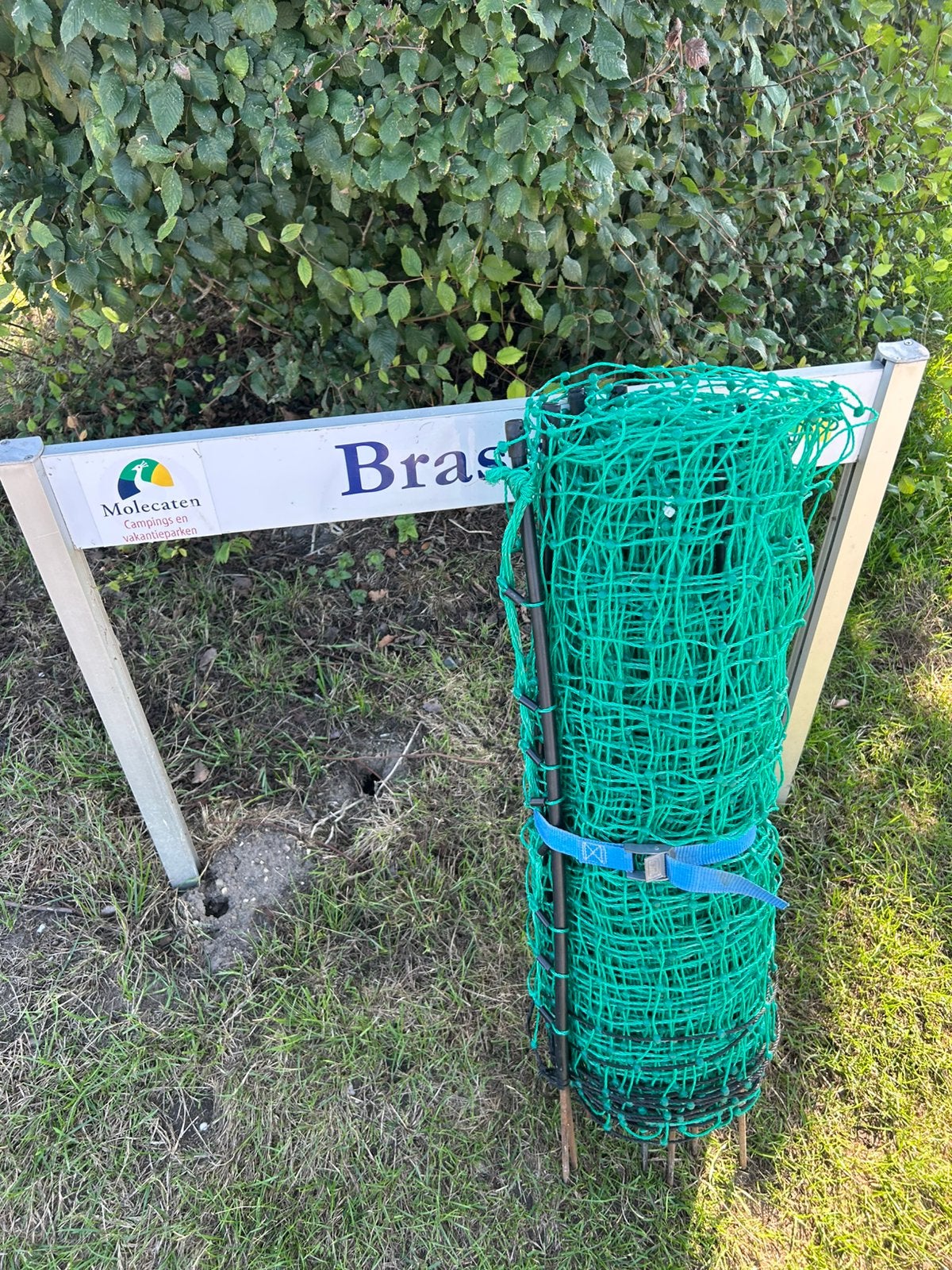 hondennet voor op de camping 70cm hoog, Ophalen, Gebruikt, 20 meter of meer