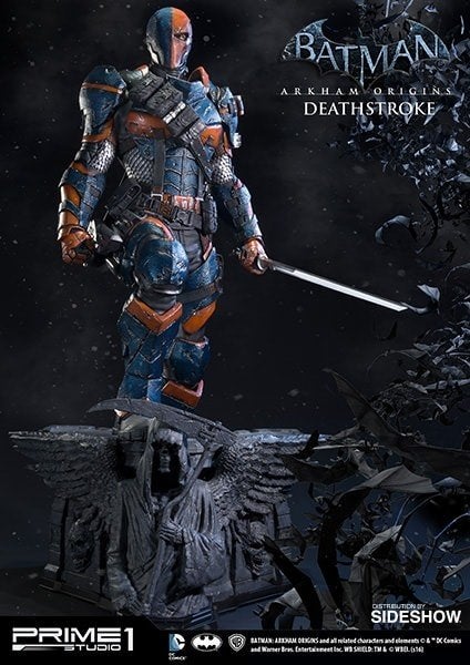 Prime 1 Sideshow Deathstroke Exclusive Batman, Verzamelen, Beelden en Beeldjes, Ophalen, Zo goed als nieuw