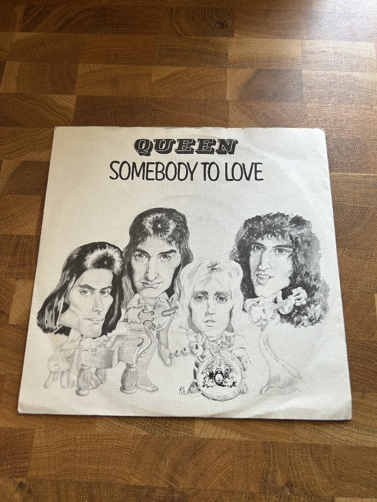 Queen Somebody to love single, Cd's en Dvd's, Vinyl Singles, Ophalen of Verzenden, Gebruikt, Pop