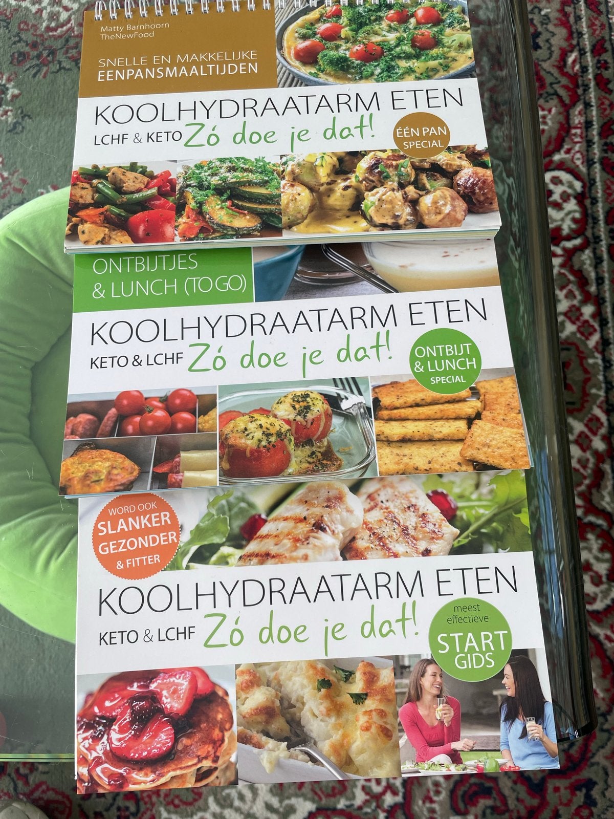 Koolhydraatarm Eten: 3-delige set kookboeken (Keto & LCHF), Boeken, Voorgerechten en Soepen, Ophalen of Verzenden, Zo goed als nieuw