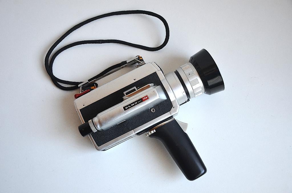 ELMO Super 106,  8 mm filmcamera, Verzamelen, Fotografica en Filmapparatuur, Ophalen of Verzenden, 1960 tot 1980, Filmcamera