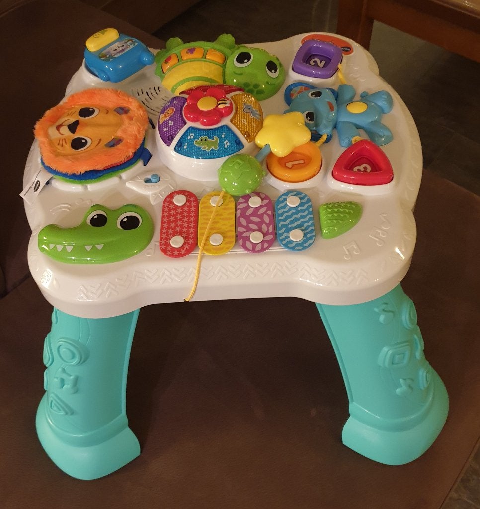 Vtech speel-leertafel, Ophalen, Zo goed als nieuw, 6 maanden tot 2 jaar
