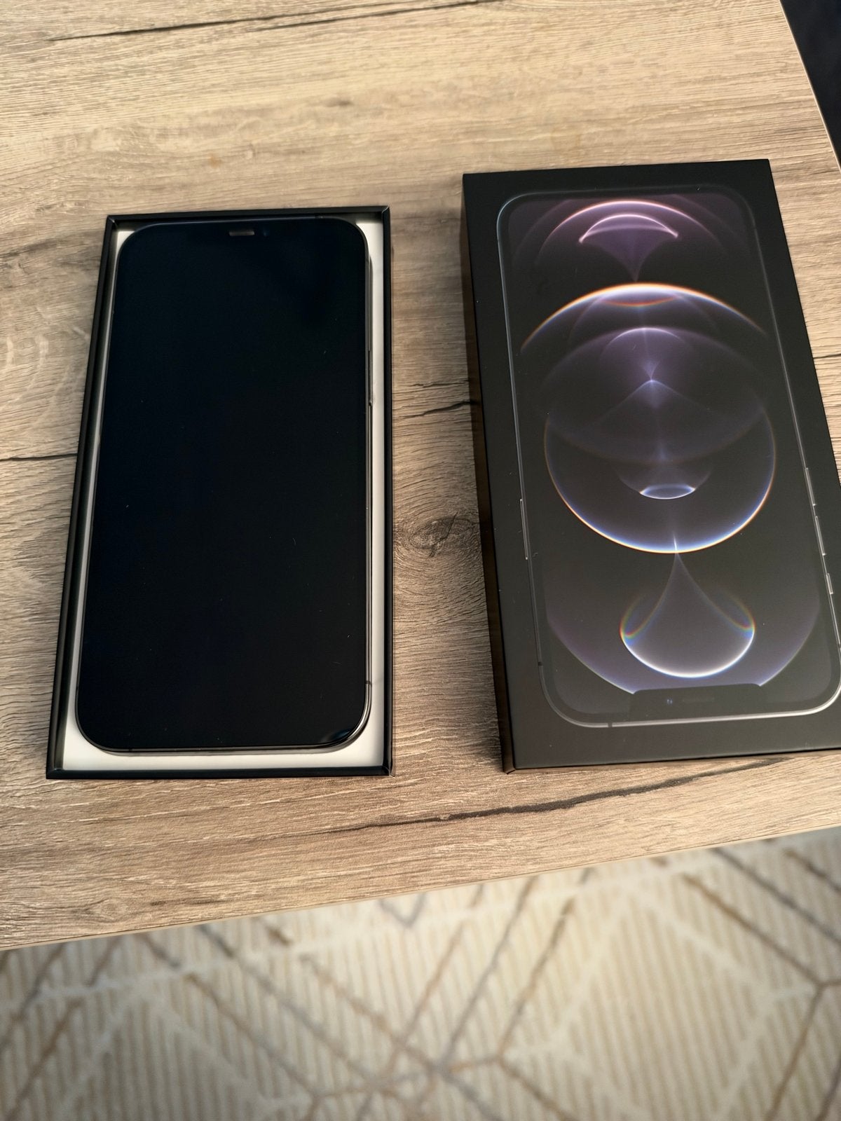 iPhone 12 Pro Max 128GB Grafiet  alles orgineel geen krassen, Telecommunicatie, Ophalen, 128 GB, IPhone 12 Pro Max, Zo goed als nieuw