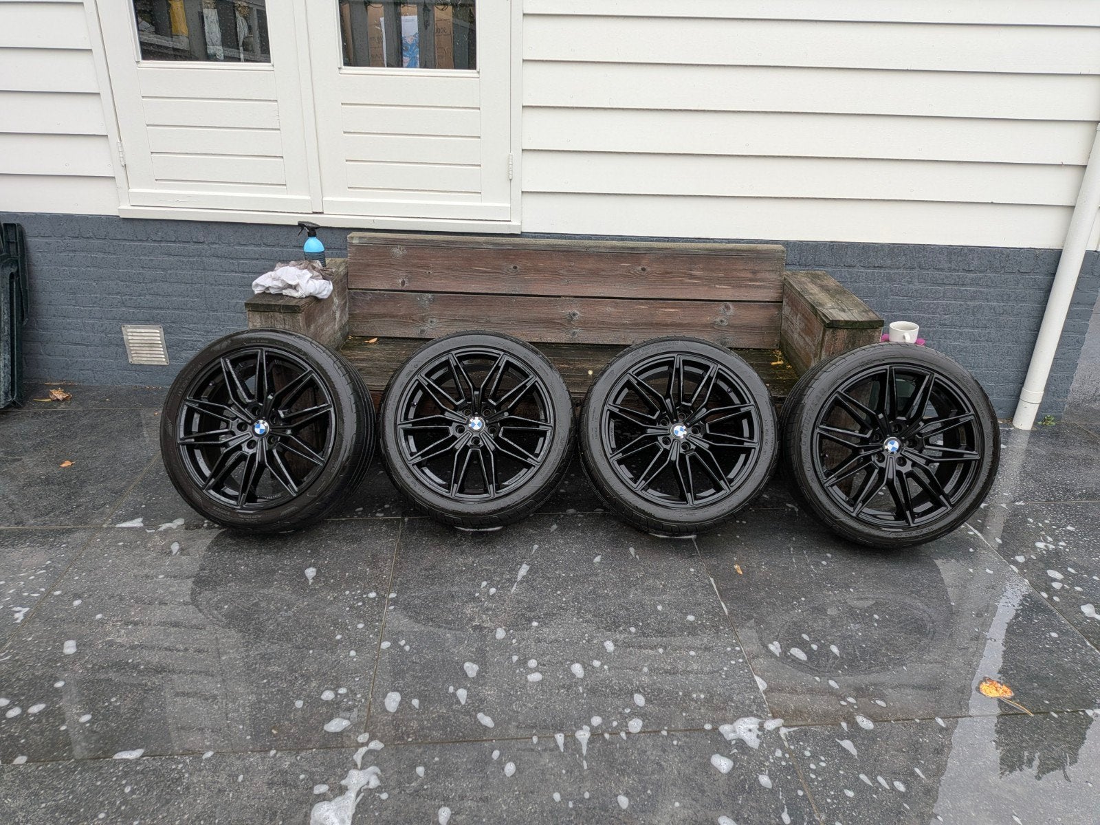 19 inch GMP  BMW X1 / X2 – Goodyear F1 eagle banden, Gebruikt, Banden en Velgen, Personenwagen, Ophalen