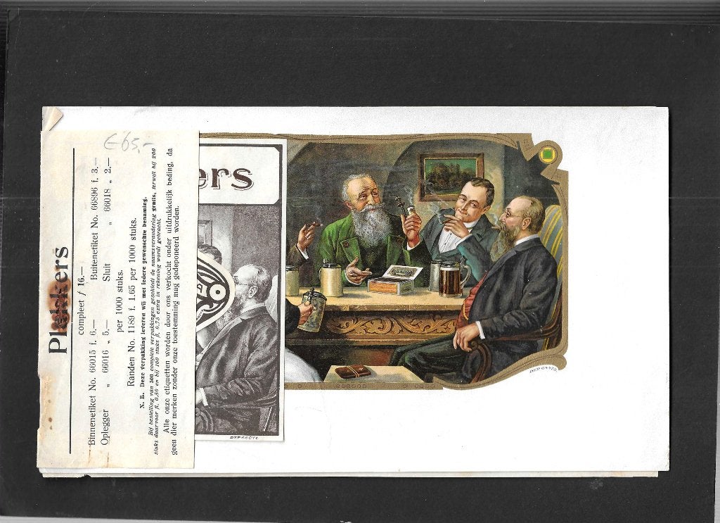 Dick1Etiket scan V5007, Ophalen, Gebruikt, Sigarenbandjes