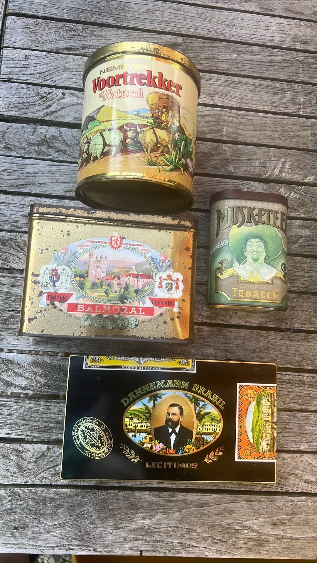 Sigaren/ tabaksblikken, Ophalen of Verzenden, Gebruikt, Overige, Overige merken