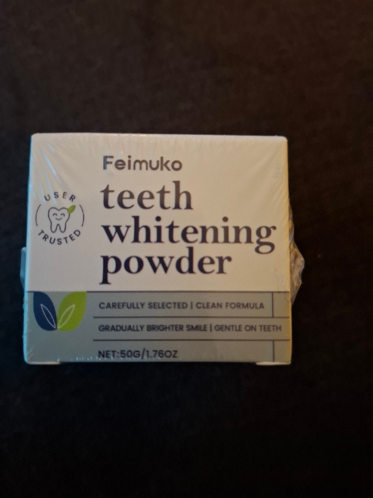Titel: Feimuko Teeth Whitening Powder voor Witte Tanden – 50, Verzenden, Nieuw, Gehele gezicht
