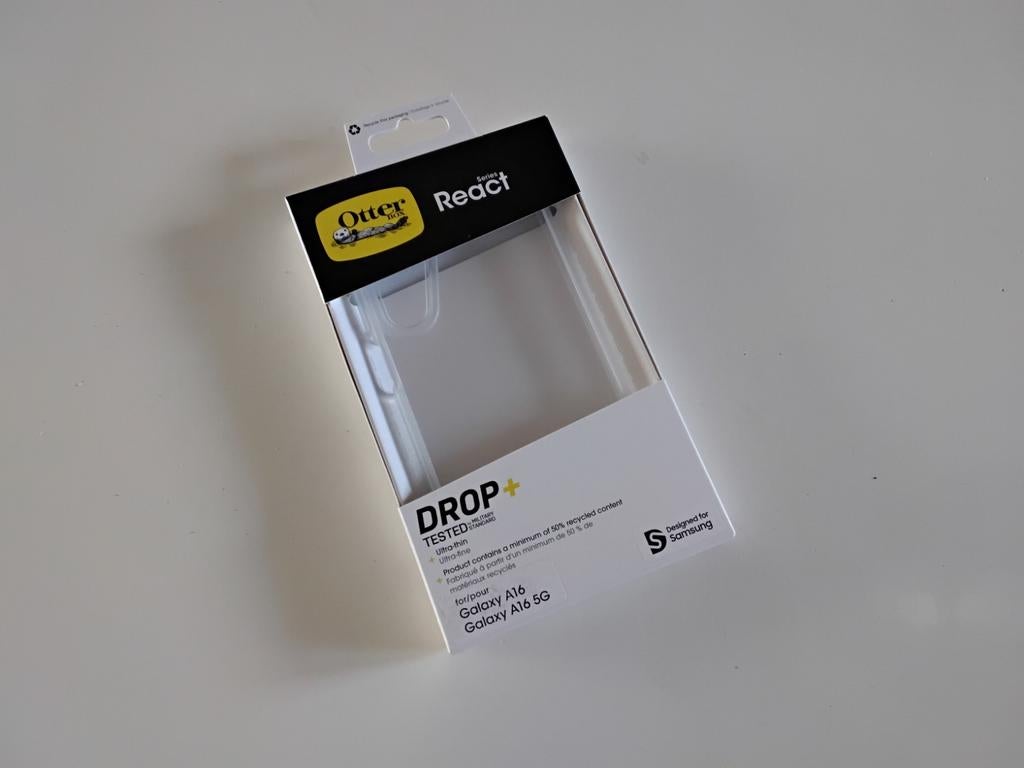Backcover Samsung A16, Otterbox, transparant, Ophalen of Verzenden, Nieuw, Overige modellen, Frontje of Cover