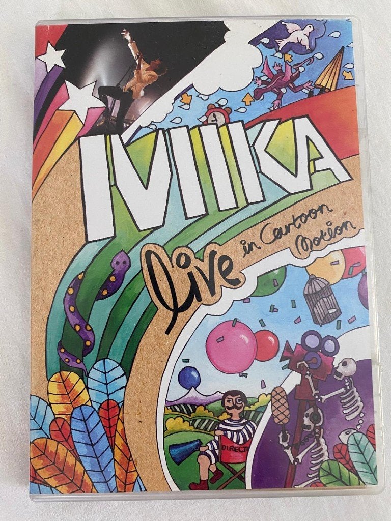 MIKA Live in Cartoon Motion DVD 2007 Deluxe Concert Parijs, Alle leeftijden, Spaans, Ophalen of Verzenden, Bonusmateriaal