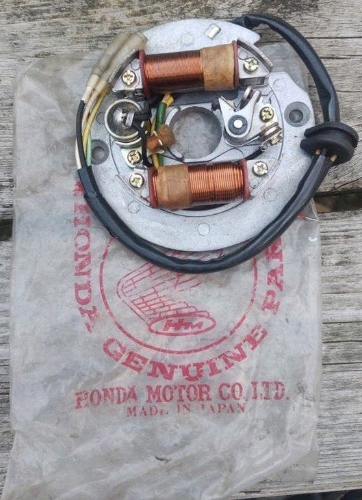 Honda CB50 CY50 XL50 NOS perfecte ontsteking grondplaat, Fietsen en Brommers, Ophalen of Verzenden, Nieuw, Overige merken