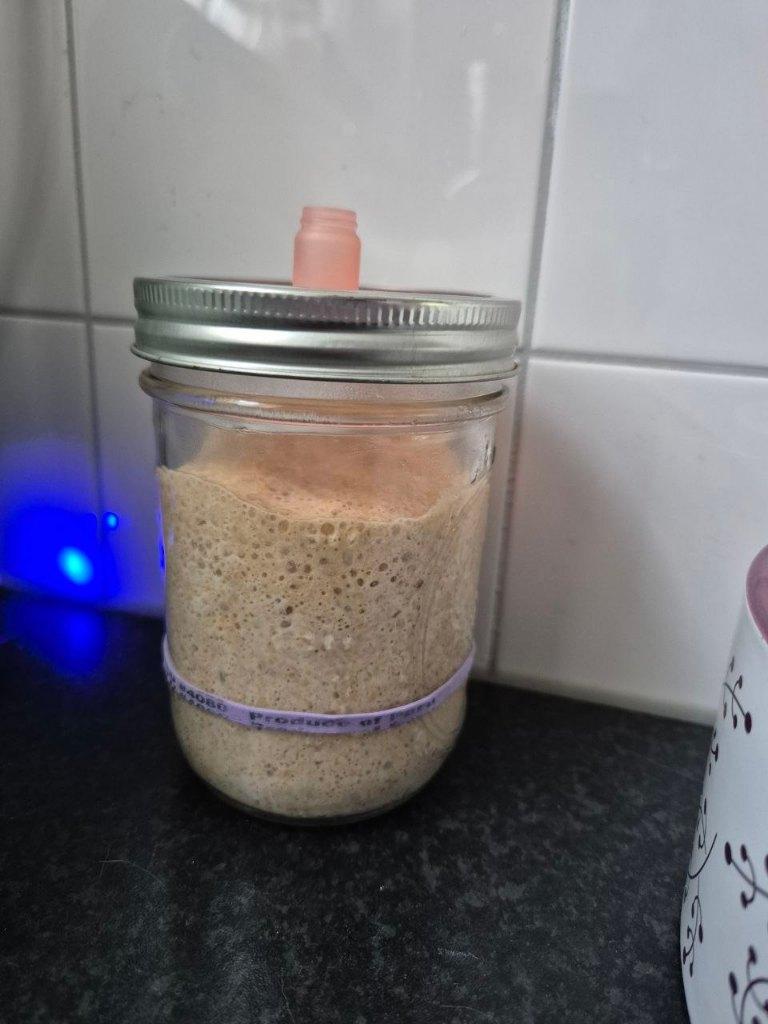 Zuurdesem starter van bio spelt, Diversen, Ophalen