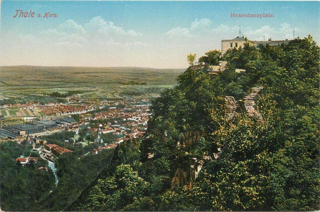 701-299-021 Thale Hexentanzplatz, Verzenden, Voor 1920, Duitsland