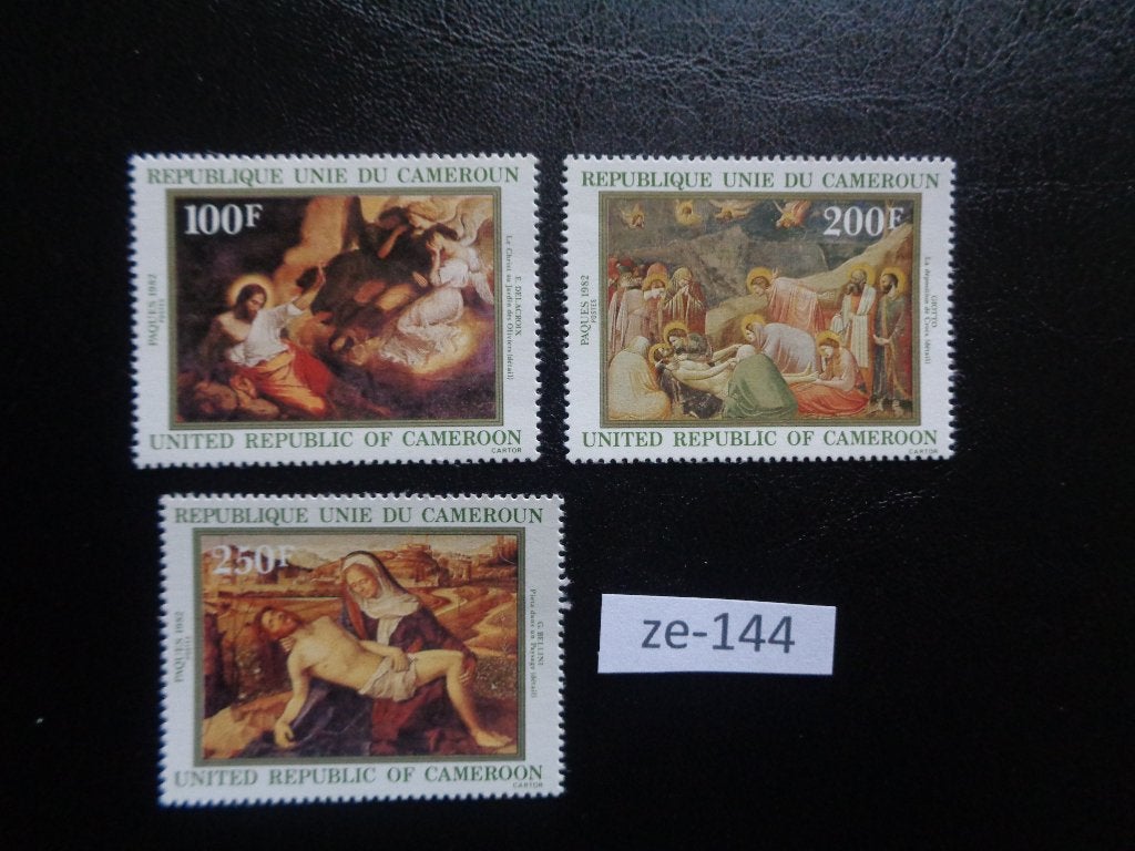 kameroen - pasen/schilderijen  / postfris 1981 (ze-144), Ophalen of Verzenden, Overige landen, Postfris