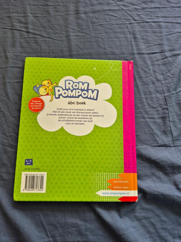 Leren lezen en rekenen: RompomPom ABC boek & Ik leer rekenen, Gelezen, Non-fictie, Jongen of Meisje, Ophalen of Verzenden
