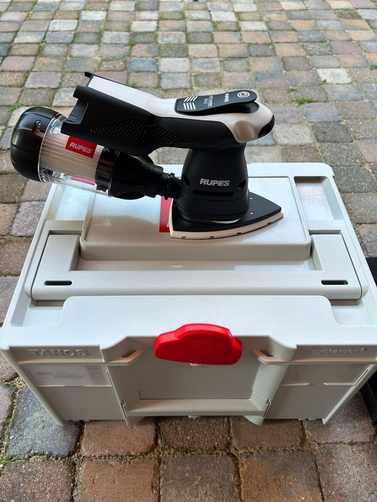 RUPES HSS 73 Serie Schuurmachine Set nieuw in doos, Ophalen of Verzenden, Nieuw, Minder dan 600 watt, Vlakschuurmachine
