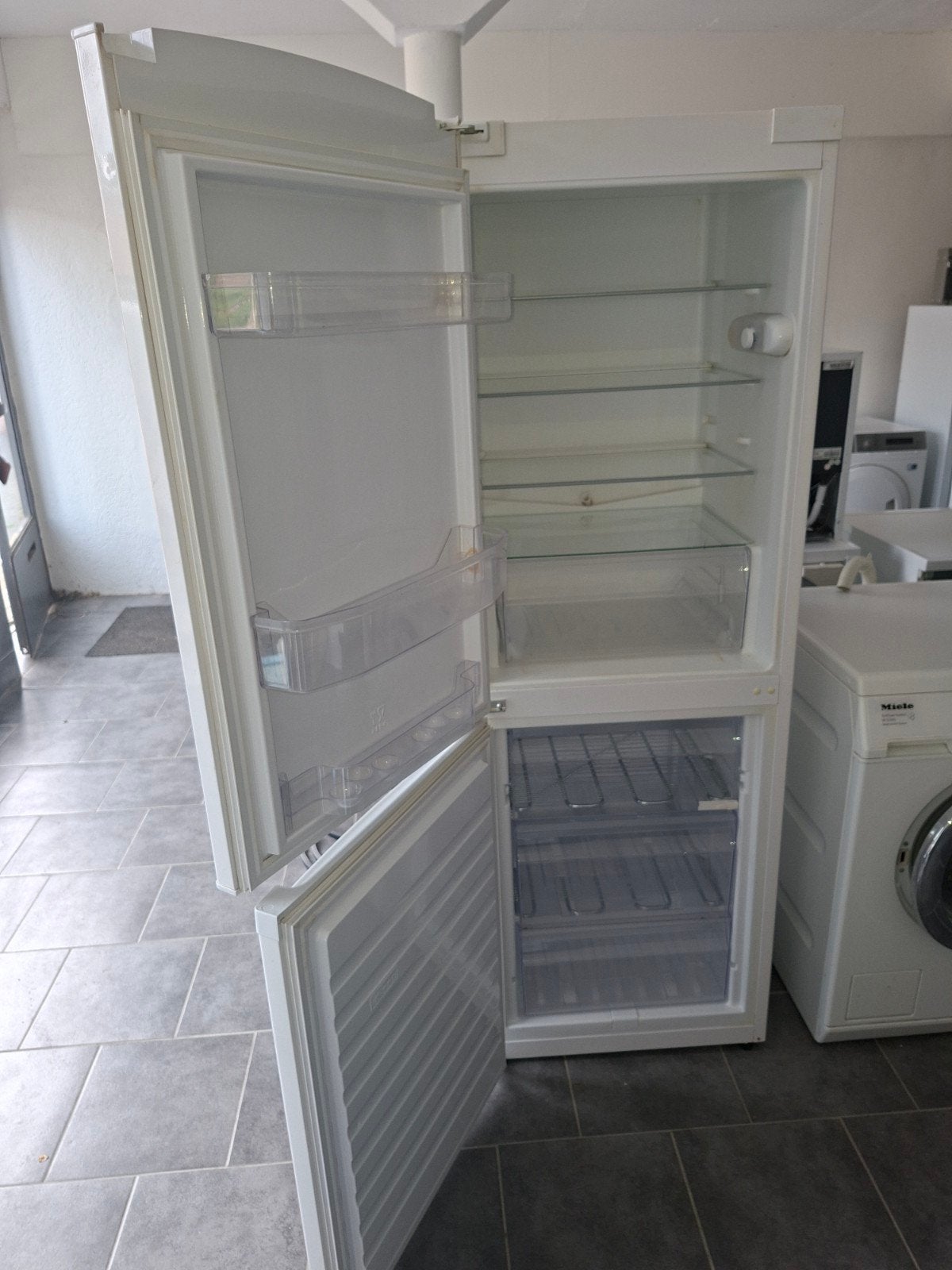 Whirlpool koelvriescombinatie, Witgoed en Apparatuur, Ophalen, Gebruikt, 200 liter of meer, 60 cm of meer
