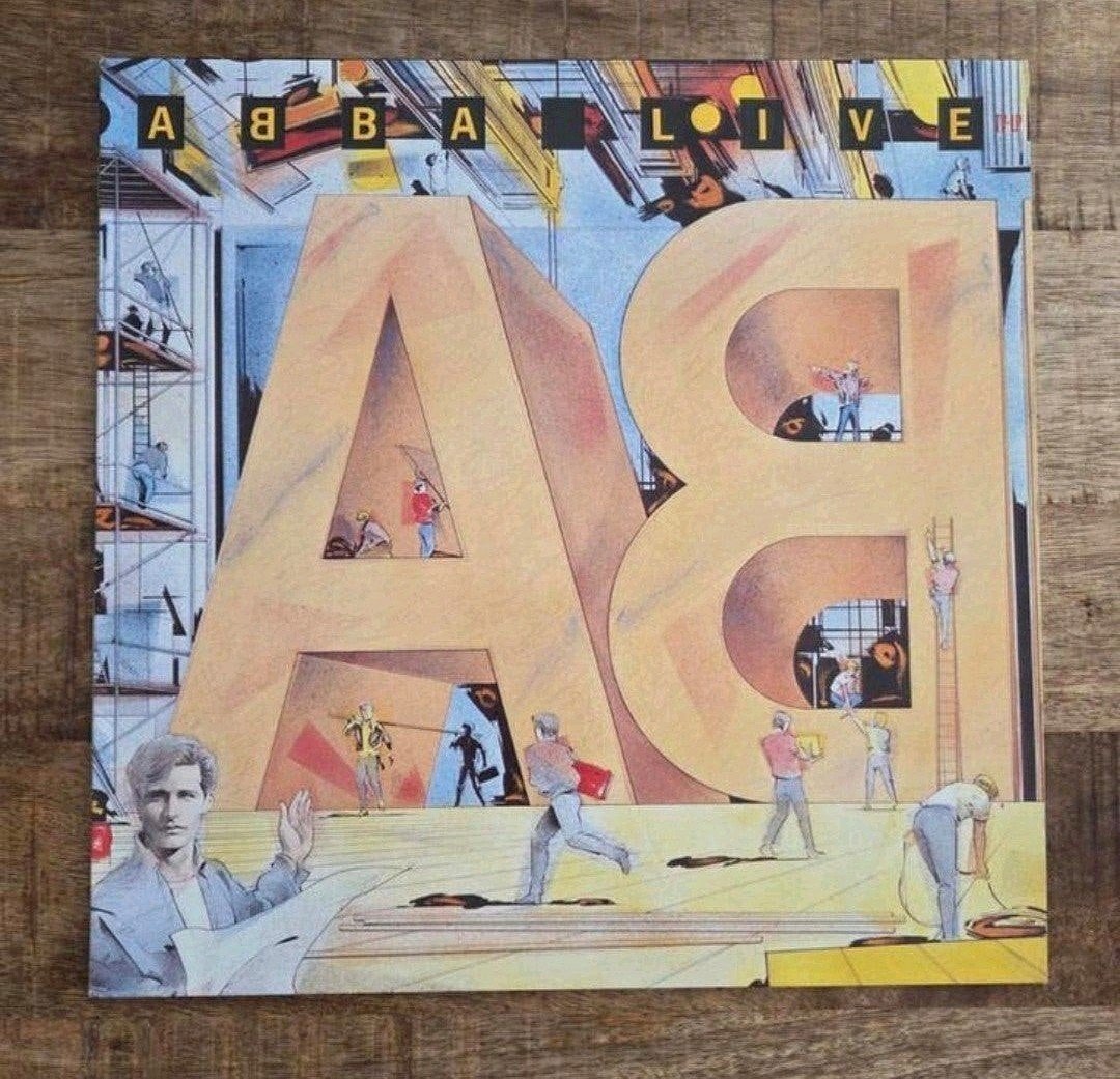 Lp Abba Live, Ophalen of Verzenden, 12 inch