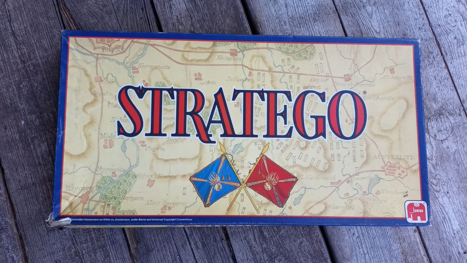 Stratego JUMBO, Een of twee spelers, Ophalen of Verzenden, Gebruikt, Jumbo spellen