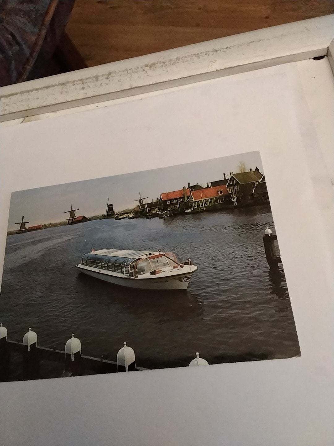 Ansichtkaart Zaanse Schans Rondvaart Woltheus, Ophalen of Verzenden, 1980 tot heden, Ongelopen, Noord-Holland