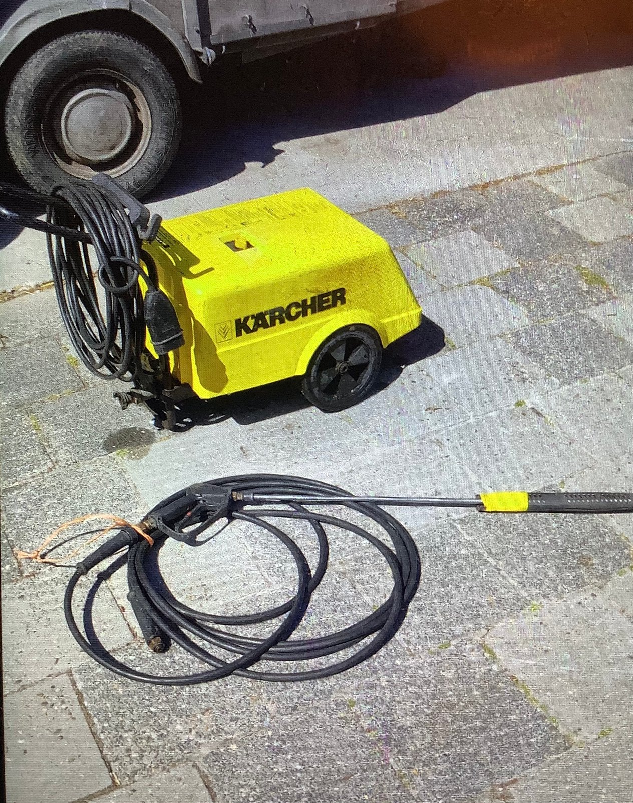 Kärcher hogedrukreiniger, Tuin en Terras, Ophalen, Gebruikt, Elektrisch