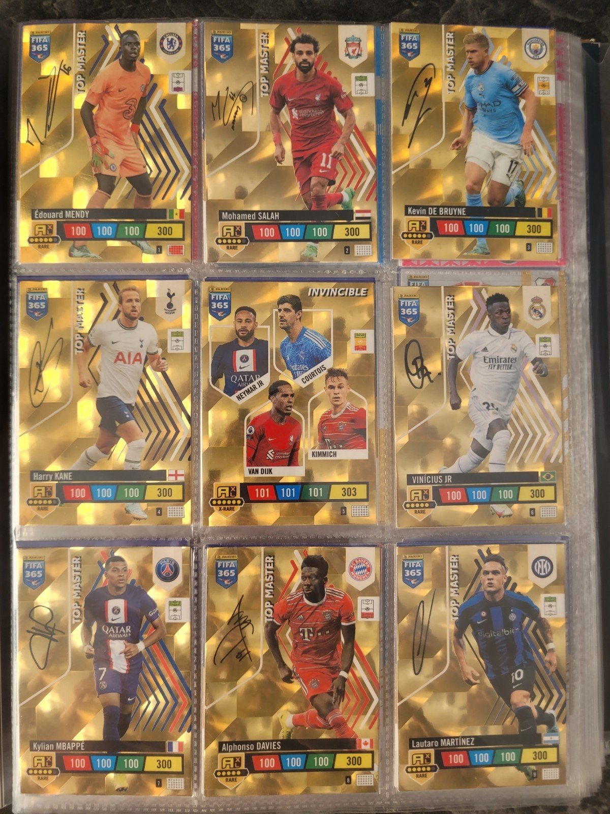 Top master kaarten panini adrenalyn xl 2023, Ophalen of Verzenden, Nieuw, Meerdere kaarten, Foil