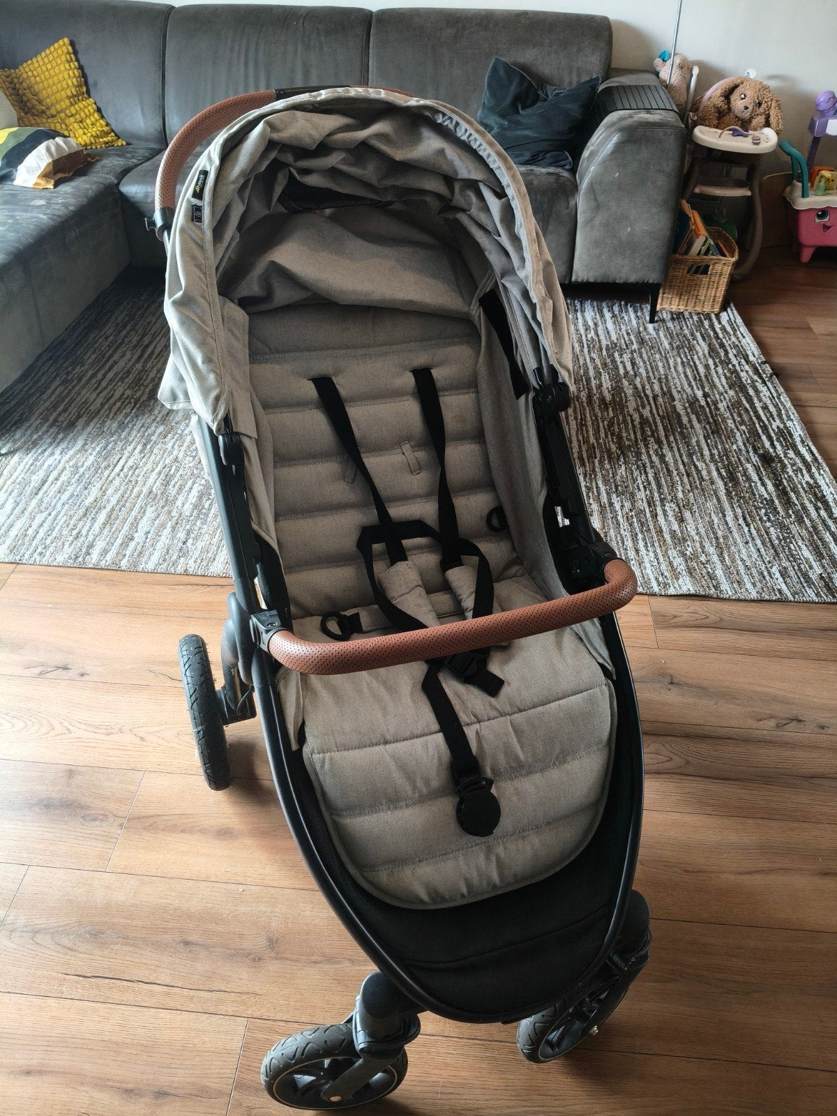Hauck Uptown Kinderwagen - goede staat, wasbare bekledin, Zo goed als nieuw, Kinderwagen, Overige merken, Verstelbare duwstang