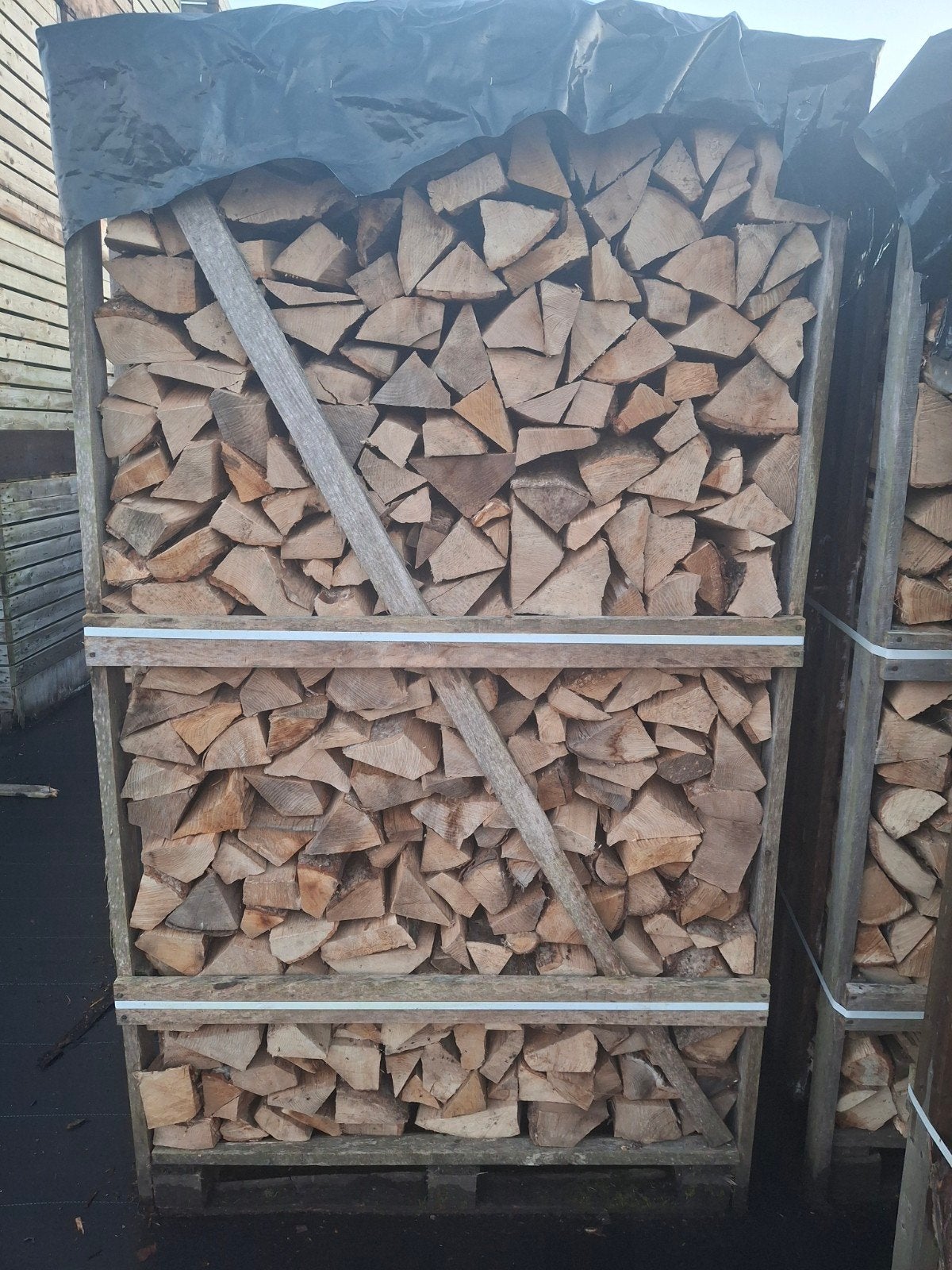 1,8m³ Kratten gedroogd haardhout, Minder dan 3 m³, Ophalen of Verzenden